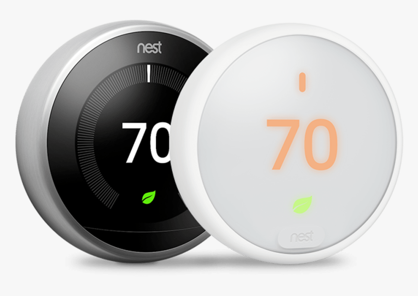 Nest Thermostat And Nest Thermostat E, HD Png Download, Free Download