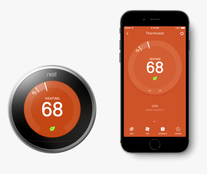 Nest Learning Thermostat (3rd Generation), HD Png Download, Free Download