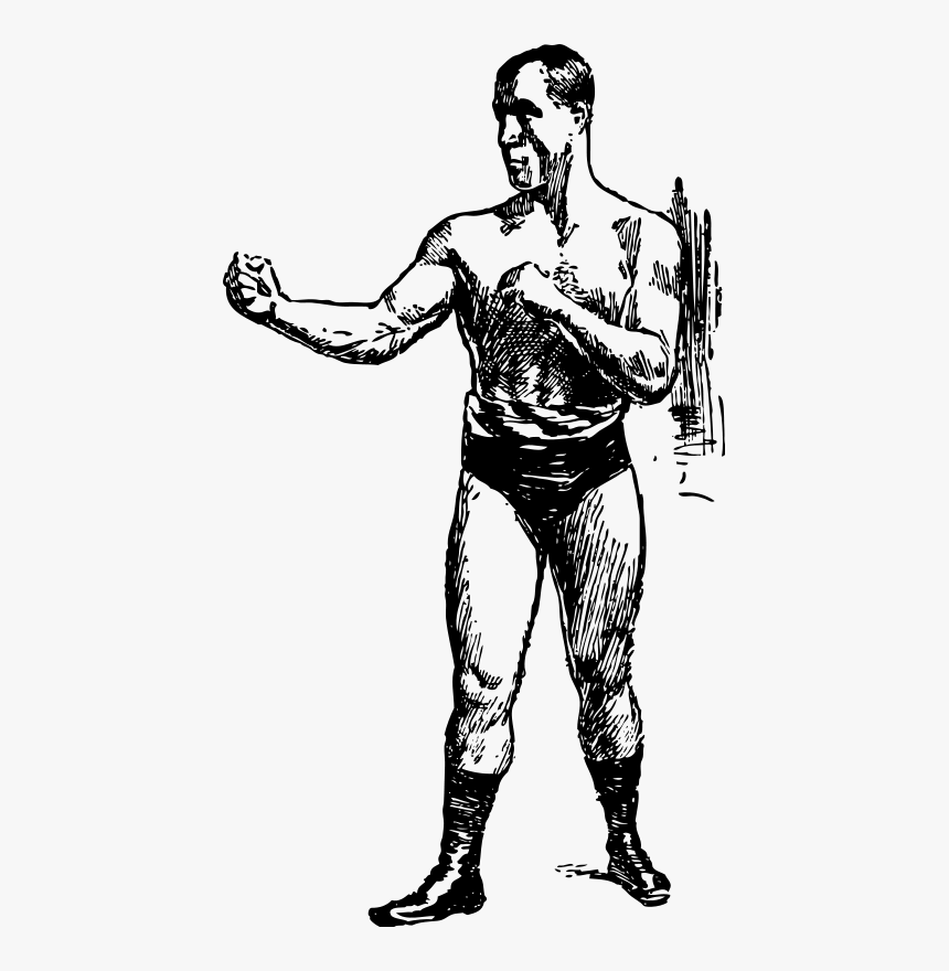 Tom Sharkey Pugilist - Manly Clip Art, HD Png Download, Free Download