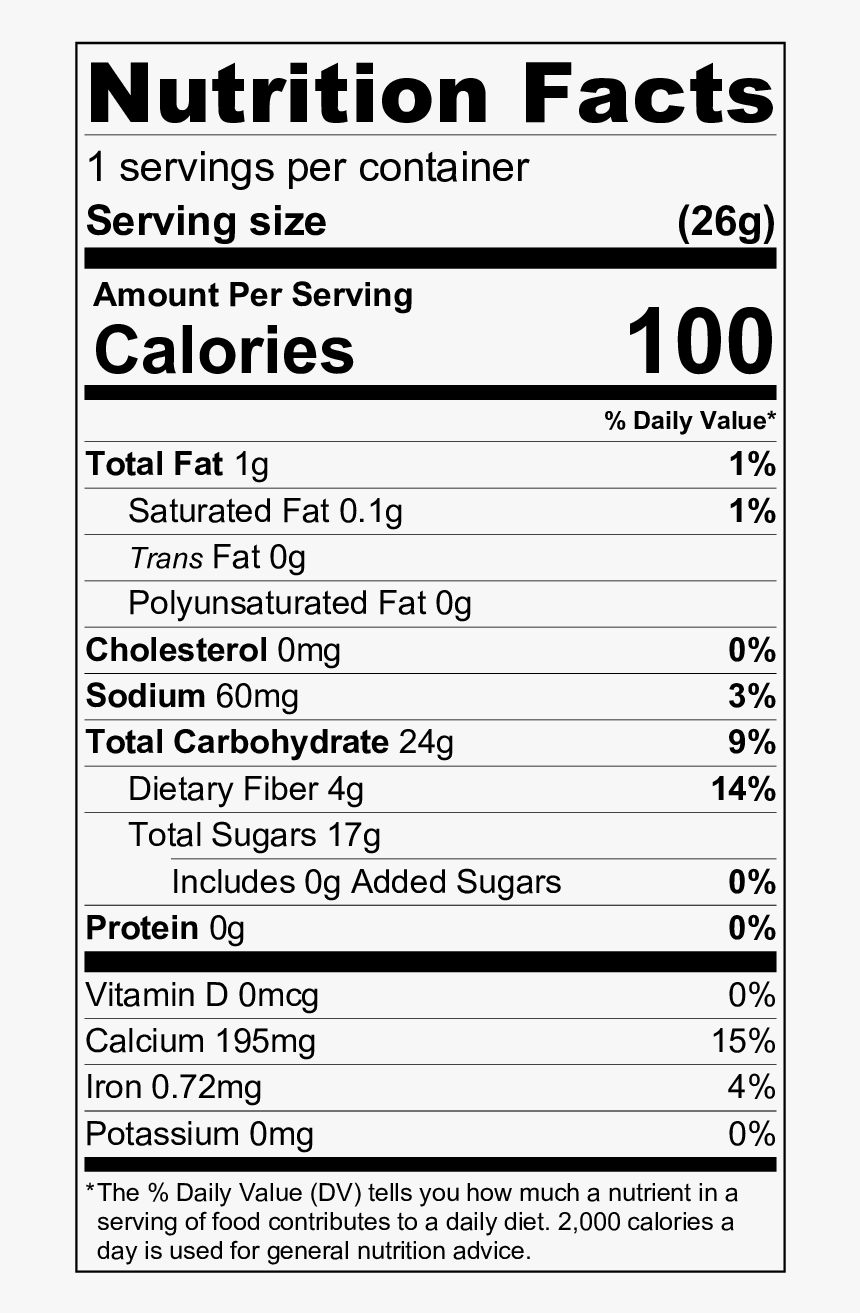 Nutrition Label For Waffles, HD Png Download, Free Download