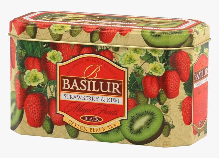 Basilur Tea Jahoda A Kiwi, HD Png Download, Free Download