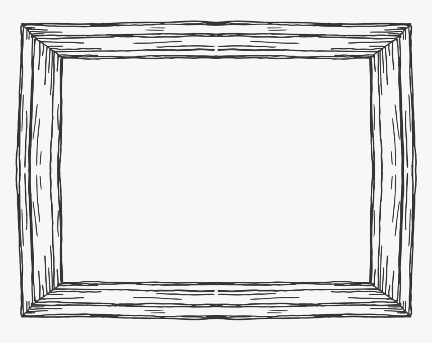 Transparent Wood Border Clipart - Line Art, HD Png Download, Free Download