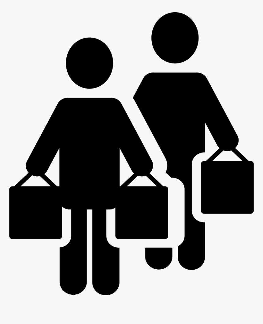 Accompanying Shopping Service Png Icon Free Download - People Shopping Png Icon, Transparent Png, Free Download