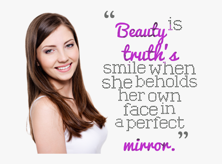 Beauty Quotes Png Transparent Image - Girl, Png Download, Free Download