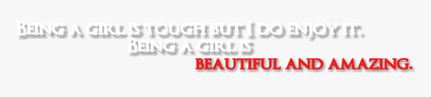 Beautiful Girl Png Text For Girls, Transparent Png, Free Download
