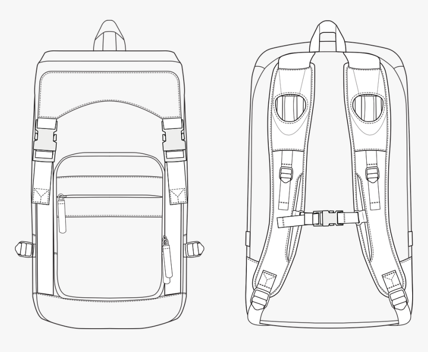 Sketsa Desain Tas, HD Png Download - kindpng