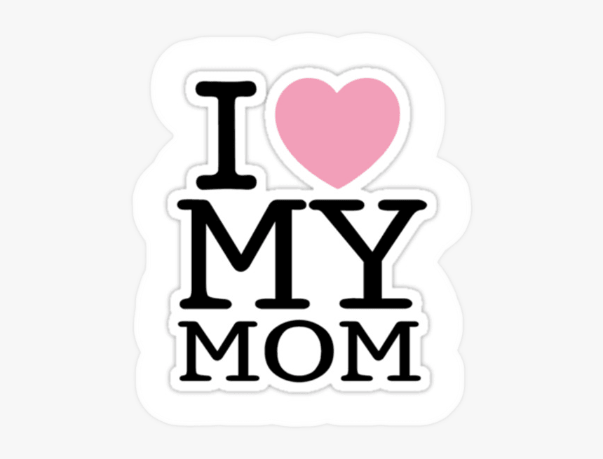 I Love My Mom Frame - Heart, HD Png Download, Free Download