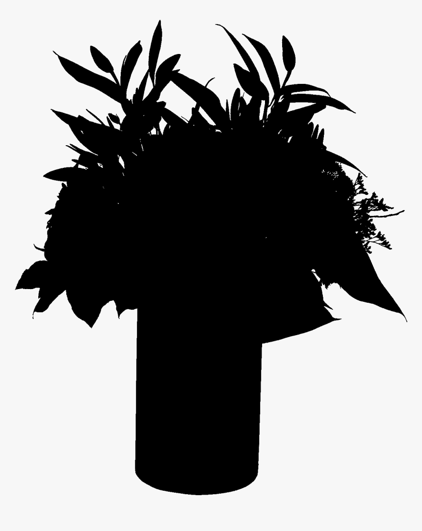 Palm Trees Silhouette Font Flower Leaf - Silhouette, HD Png Download, Free Download