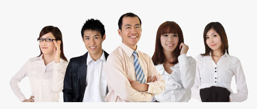 Asian Business People Png, Transparent Png, Free Download