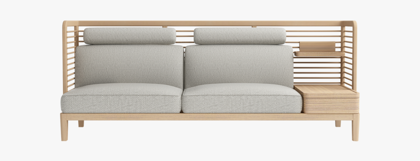 Two-seat Sofa - Zens - Studio Couch, HD Png Download, Free Download