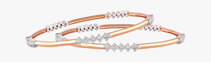 Golden Diamond Bracelets - Bangle, HD Png Download, Free Download