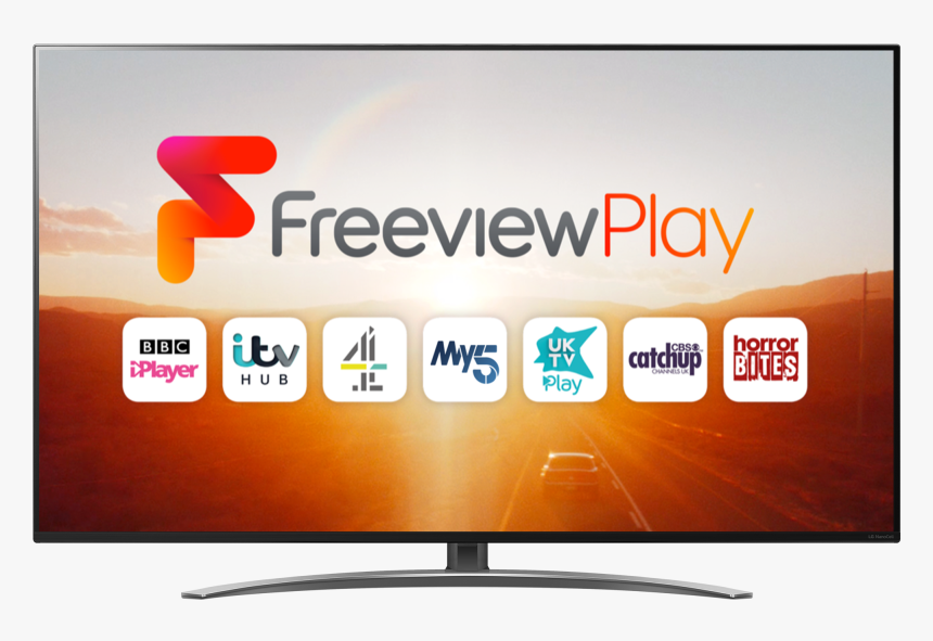 Lg-55sm8600pla - Lg Tv Freeview Play, HD Png Download, Free Download