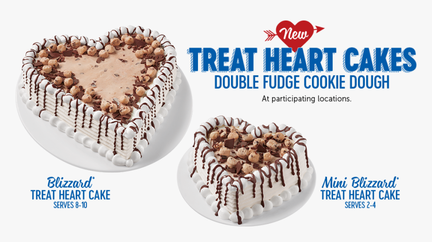 New Treat Heart Cakes - Food, HD Png Download, Free Download