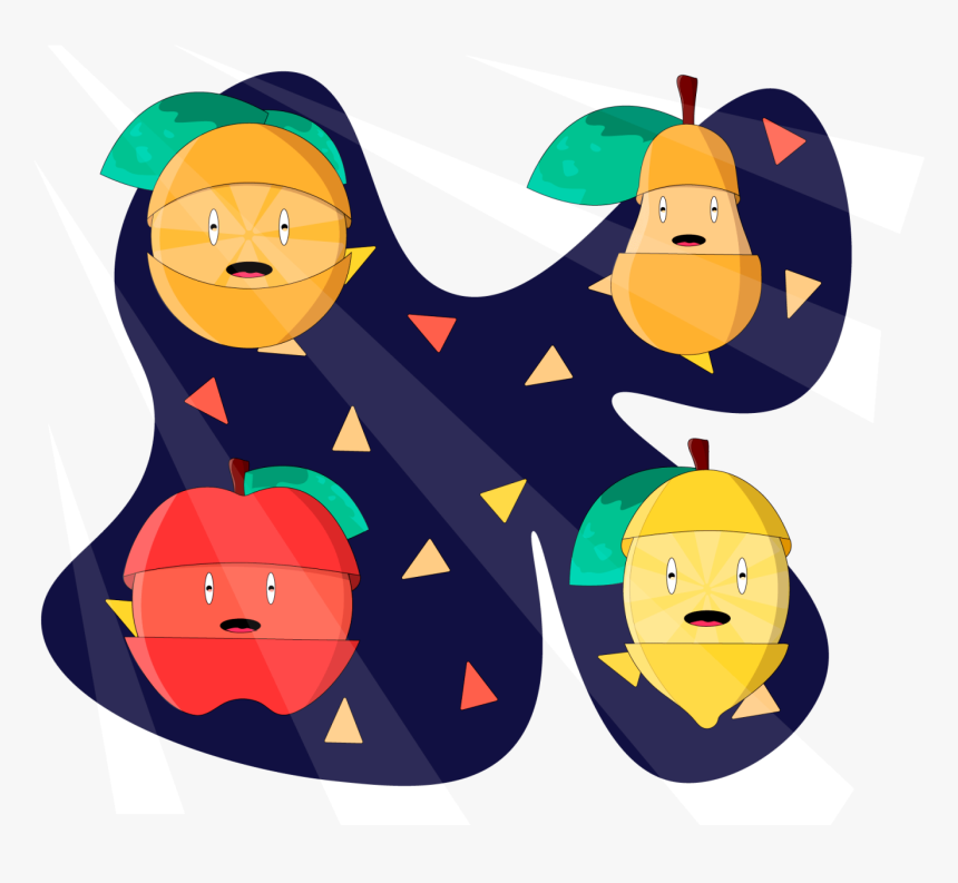 Fruits - Cartoon, HD Png Download, Free Download