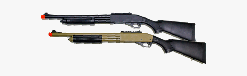 Jag Arms Scattergun Hd Black Gas Shotgun Airsoft Gun - Firearm, HD Png Download, Free Download