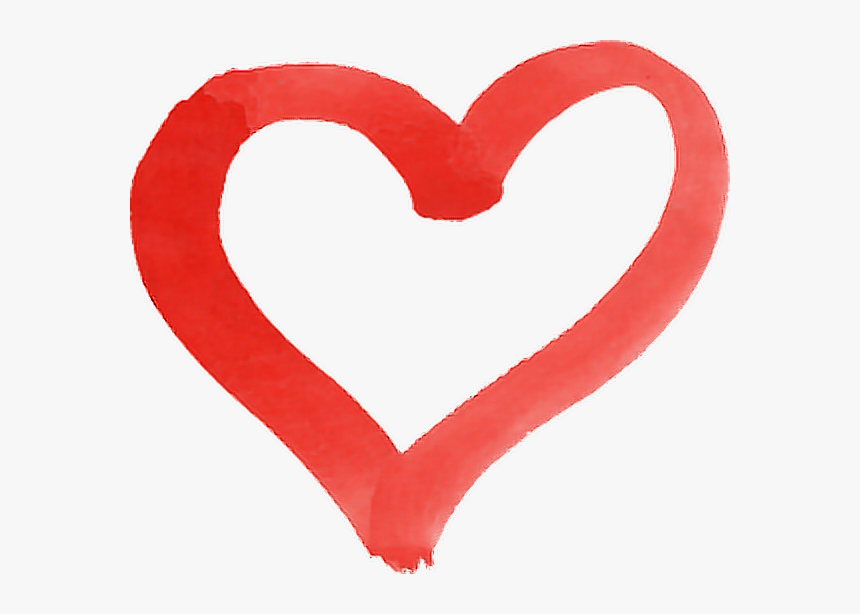 #heart #png #red #redheart #love #loveislove #painting - Red Watercolor Heart Clipart, Transparent Png, Free Download