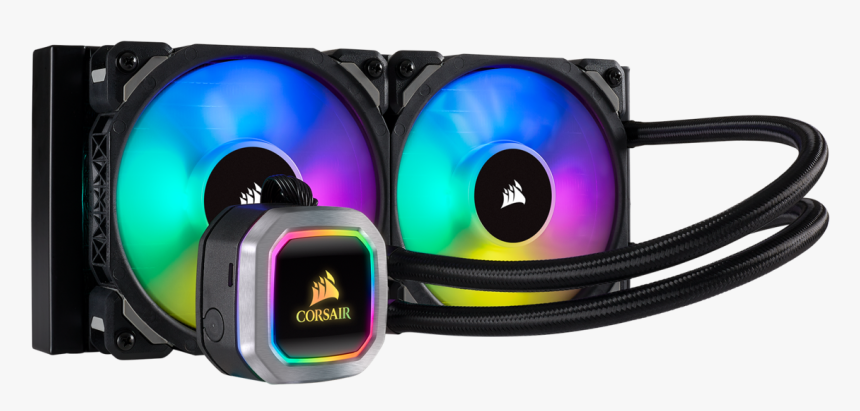 Corsair H100i Rgb Platinum Aio, HD Png Download, Free Download