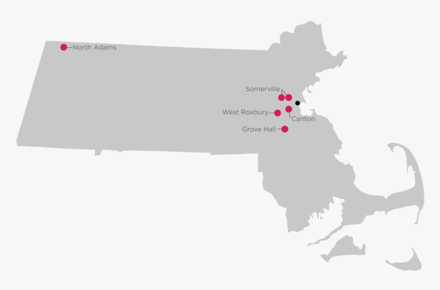 Massachusetts With Heart At Boston, HD Png Download, Free Download