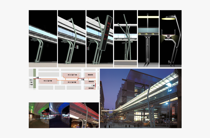 The Pedestrian Bridge - Architecture, HD Png Download, Free Download