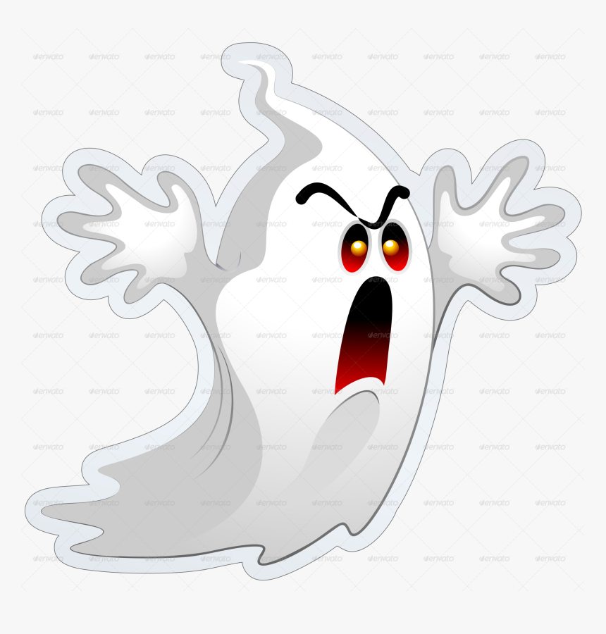 Halloween Stickers Poster Frame-jpg 900 B - Cartoon, HD Png Download, Free Download