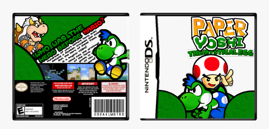 Paper Yoshi, HD Png Download, Free Download