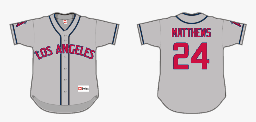 Los Angeles Angels Png - Los Angeles Angels Away Jersey, Transparent Png, Free Download