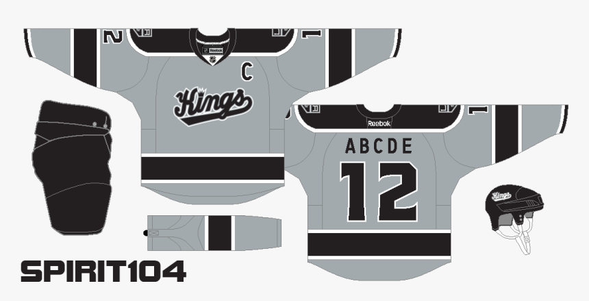 Los Angeles Kings Concept Jersey Clipart - Sports Jersey, HD Png Download, Free Download