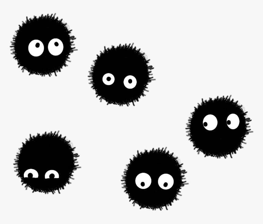 #totoro #myneighbortotoro #ghibli #ghiblifilms #sootsprite - Circle, HD Png Download, Free Download