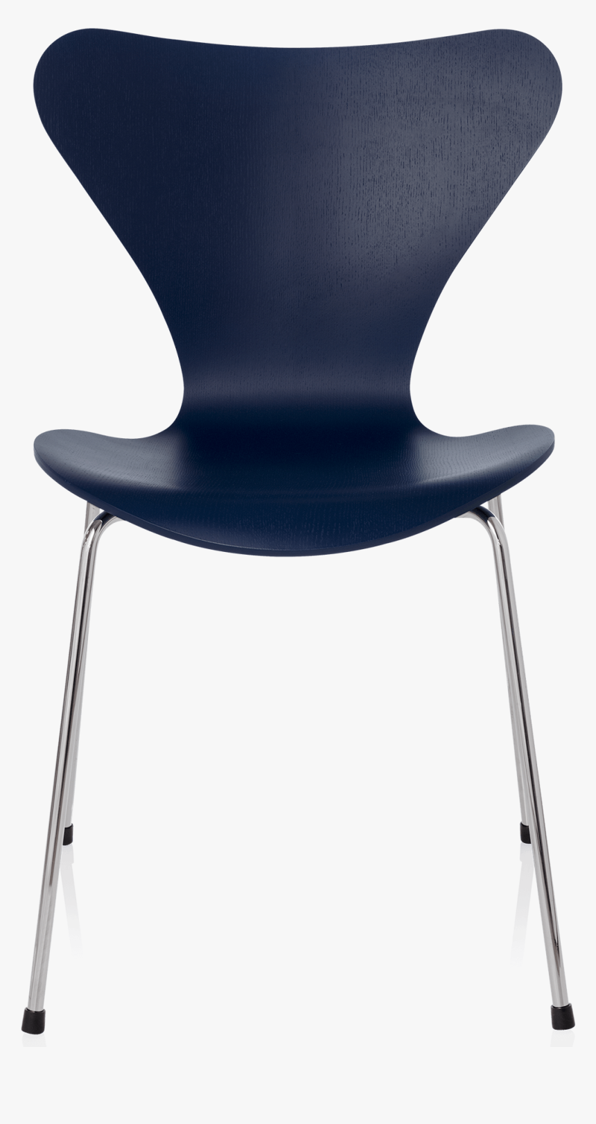 Series 7 By Arne Jacobsen In Coloured Ash Ai Blue - Fritz Hansen Series 7 Chairs, HD Png Download, Free Download