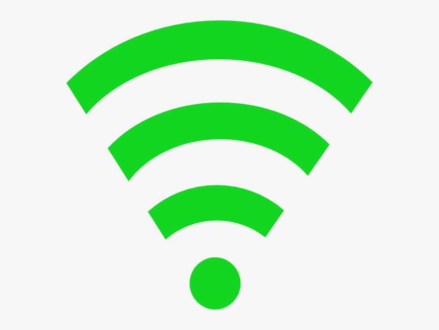 Wifi Link Clip Art - Green Wifi Signal, HD Png Download, Free Download
