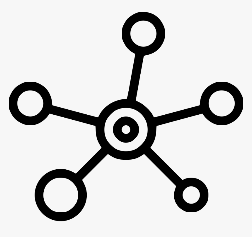 Science Research Connect Mole Atom - Rupee Invest Icon, HD Png Download, Free Download