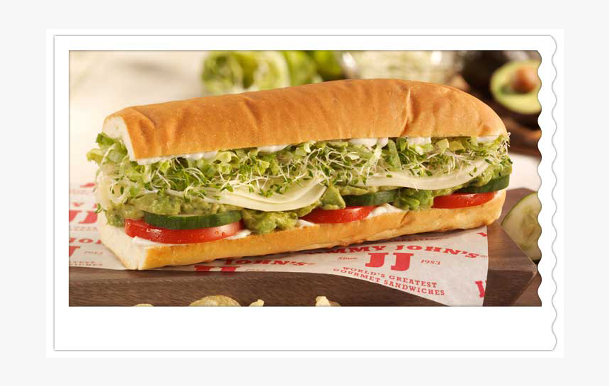 Jimmy John's Veggie Sub, HD Png Download, Free Download