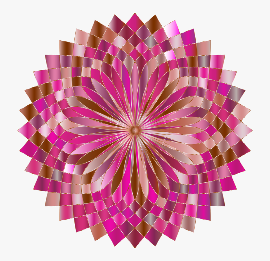 Pink,flower,symmetry - Gift Voucher Terms And Conditions, HD Png Download, Free Download