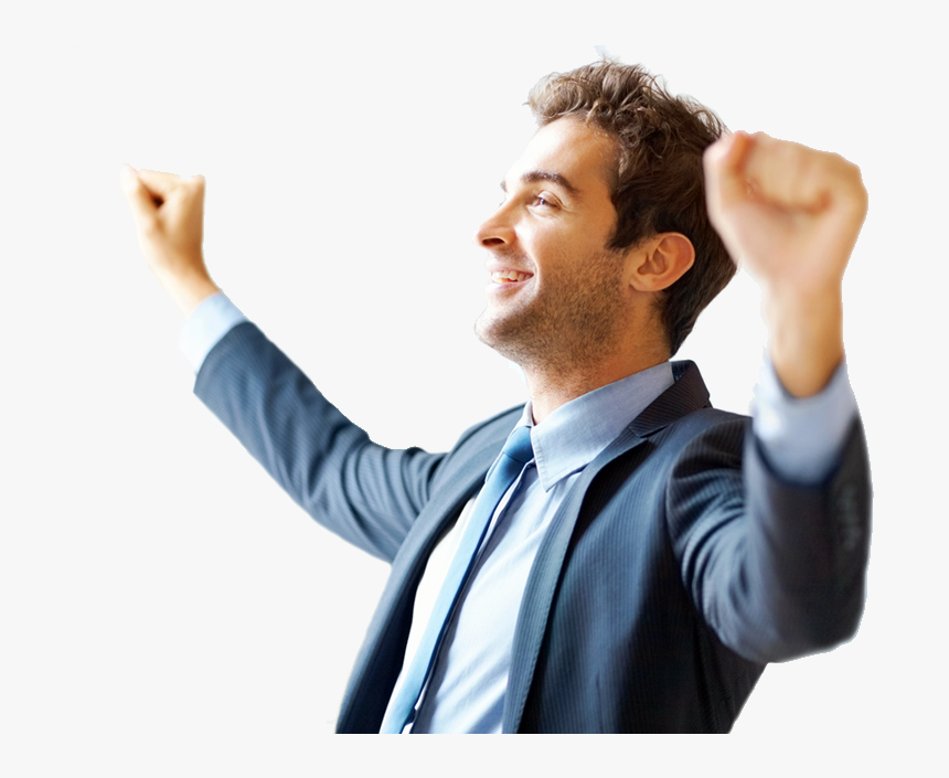 Man Celebrating , Png Download - Celebrating Man Png, Transparent Png, Free Download