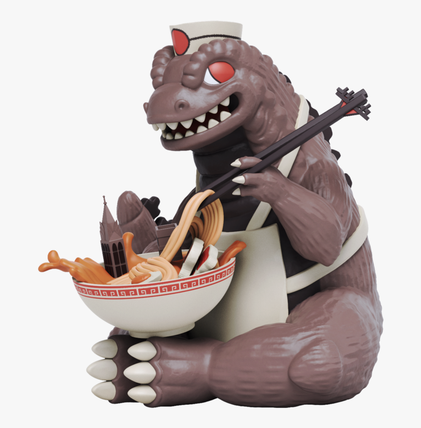 Mighty Jaxx Kaiju's Ramen By Ilustrata, HD Png Download, Free Download