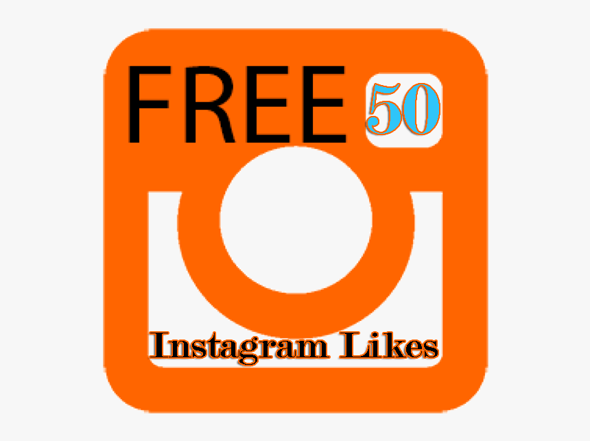 50 Free Instagram Likes - 50 Free Instagram Likes Trial, HD Png Download, Free Download