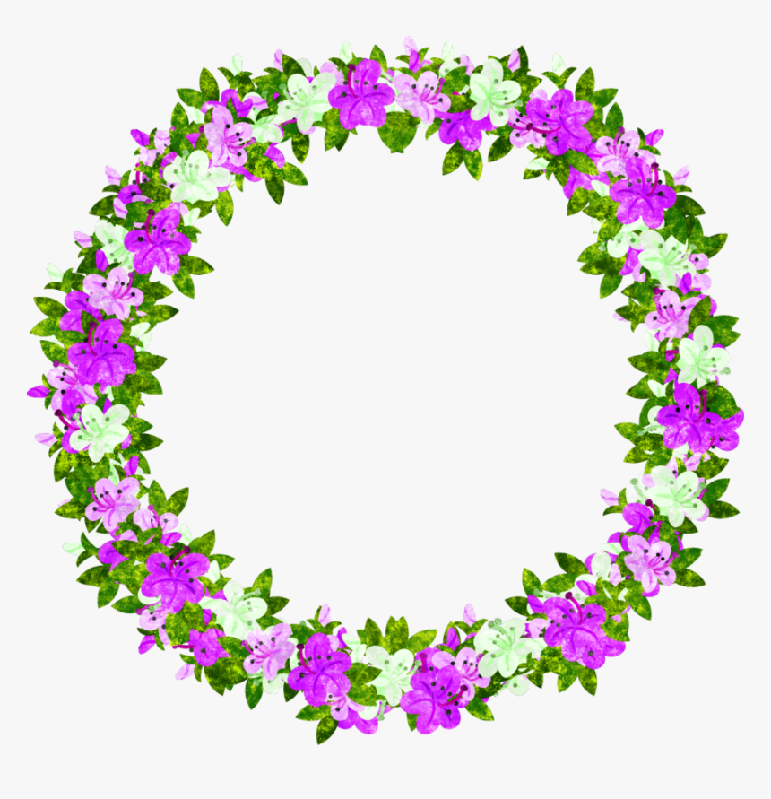 Lavender Clipart Lavender Wreath - Wreath, HD Png Download, Free Download
