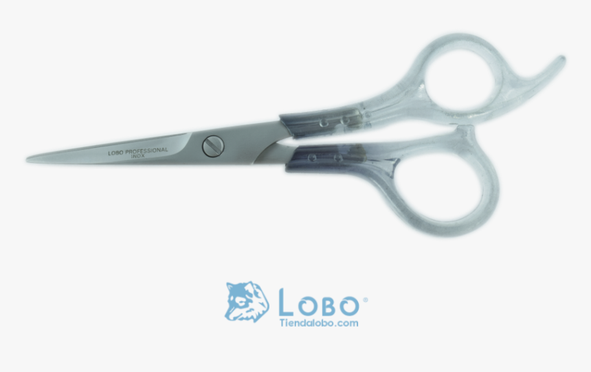 Tijera Estilista Microdentada Tipo Fantasy Azul - Scissors, HD Png Download, Free Download