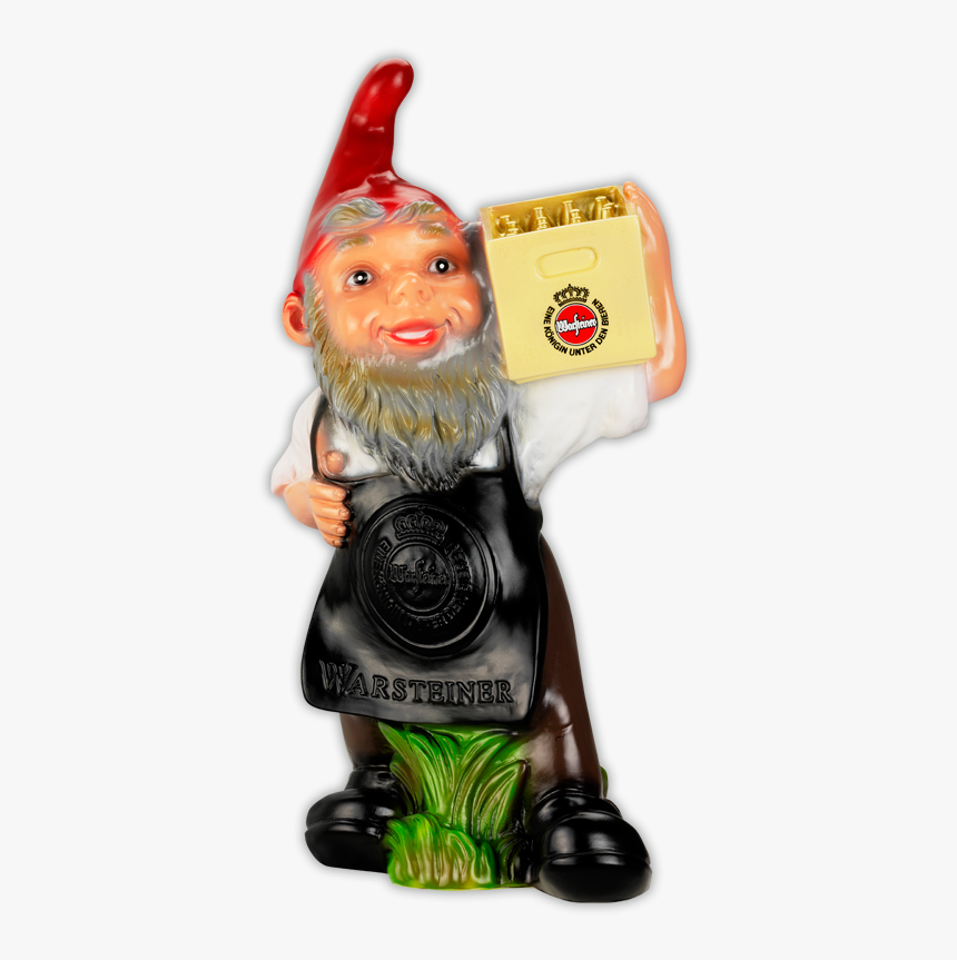 Garden Gnome Warsteiner Beer Dwarf - Dwarf Beer Png, Transparent Png, Free Download