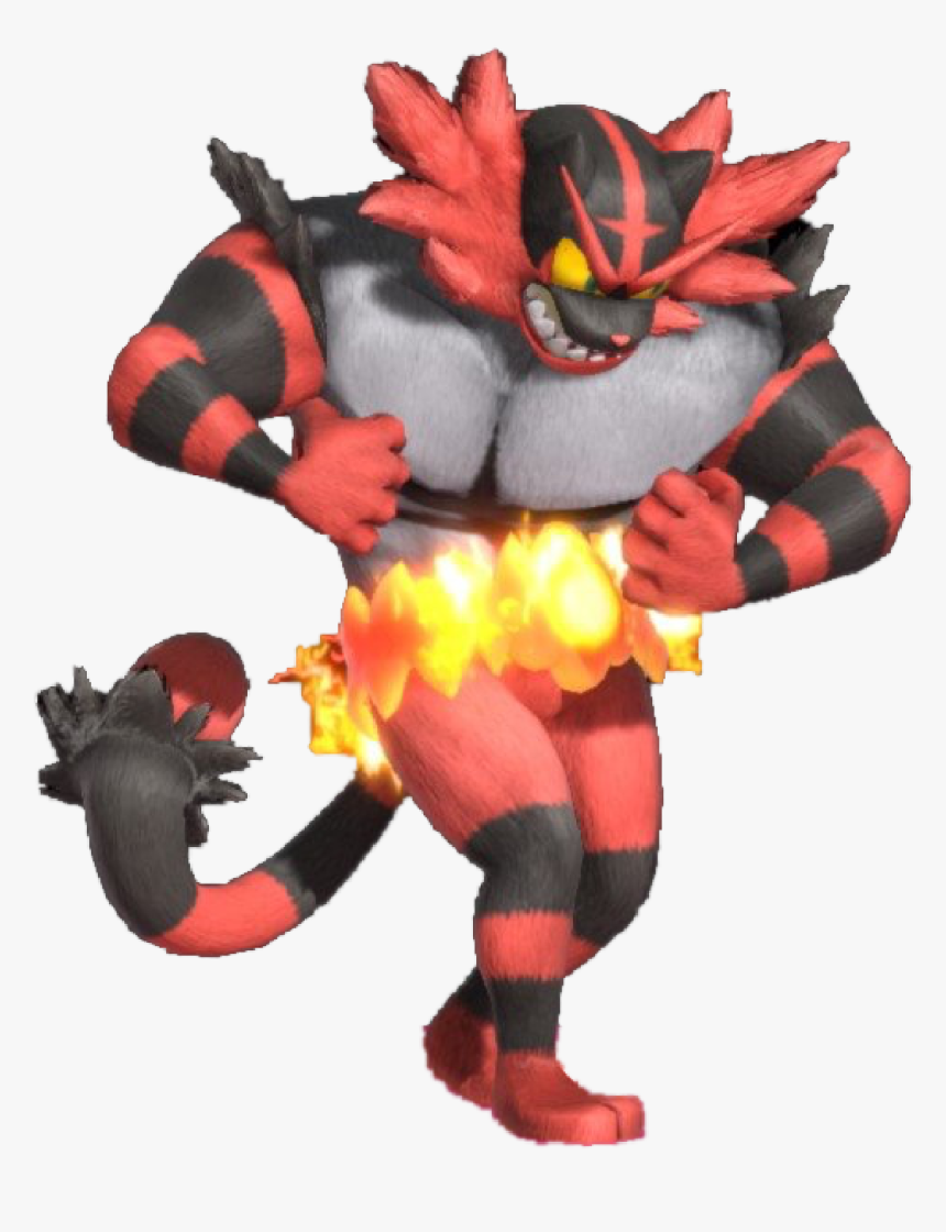 Nintendo Fanon Wiki - Incineroar Flexing, HD Png Download, Free Download