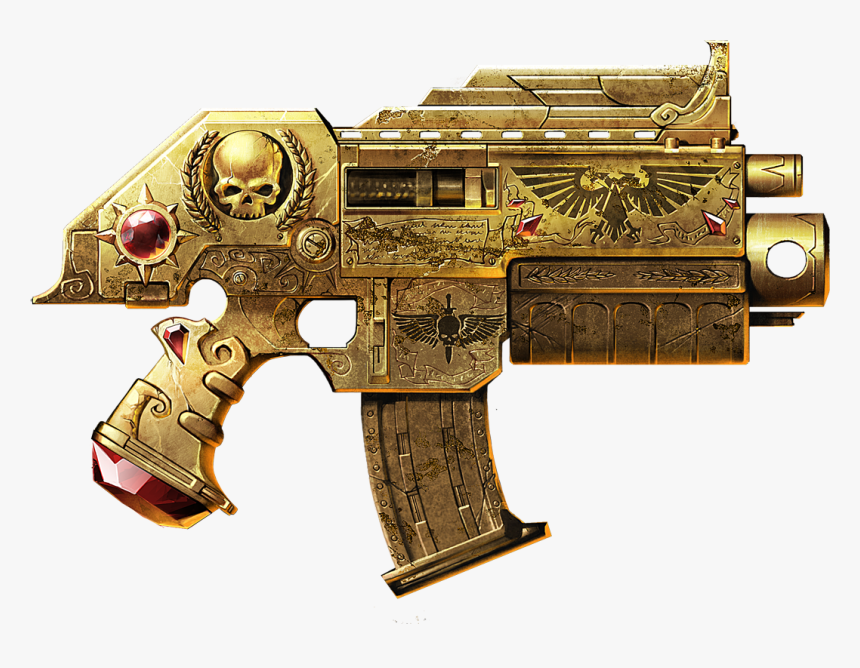 Warhammer 40k Gilded Bolter, HD Png Download, Free Download