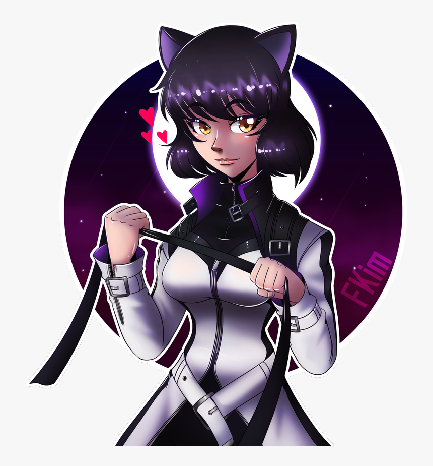 #rwby #blakebelladonna - Cartoon, HD Png Download, Free Download