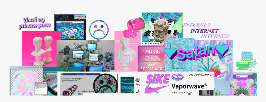 80s Transparent Vaporwave - Counterculture Vaporwave, HD Png Download, Free Download