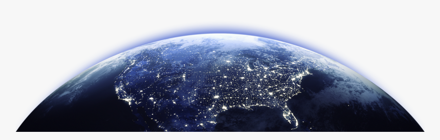 Earth - Earth Horizon From Space Transparent, HD Png Download, Free Download