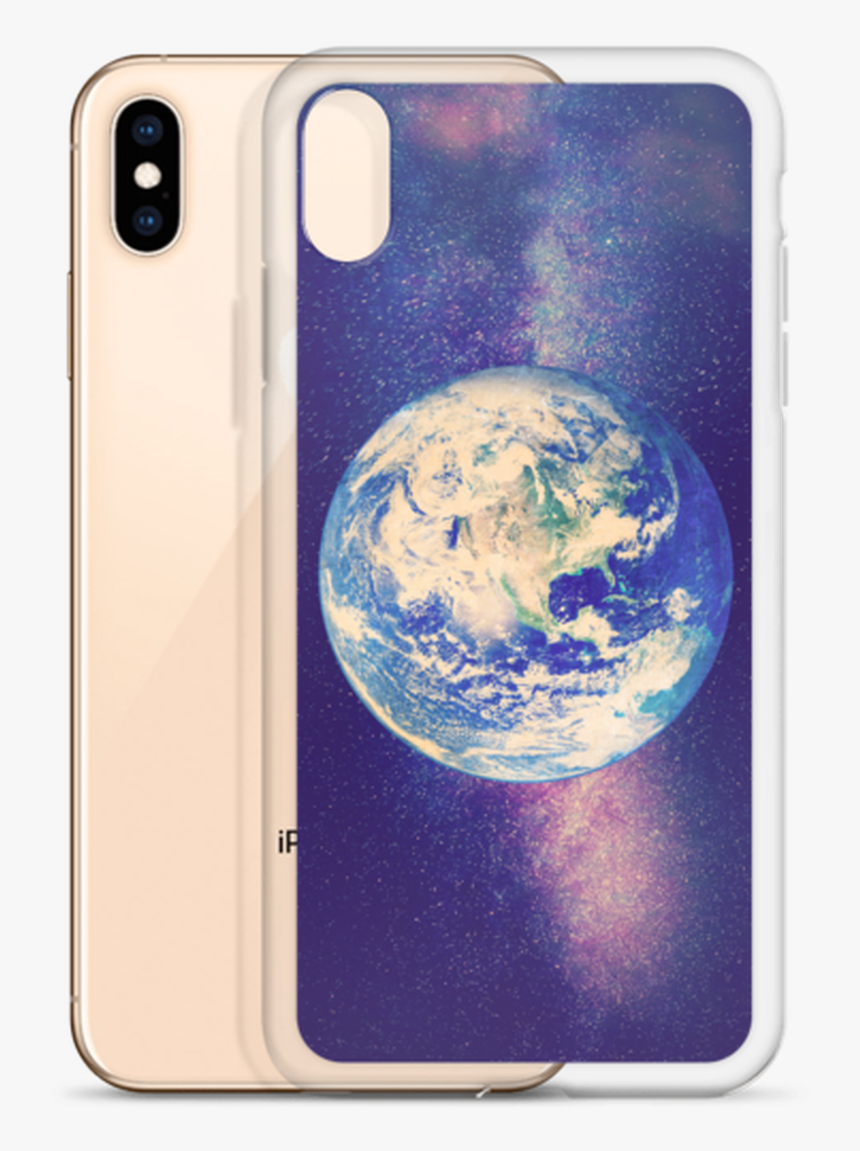 Earth And Galaxy Iphone Case For All Iphone Models - Earth, HD Png Download, Free Download