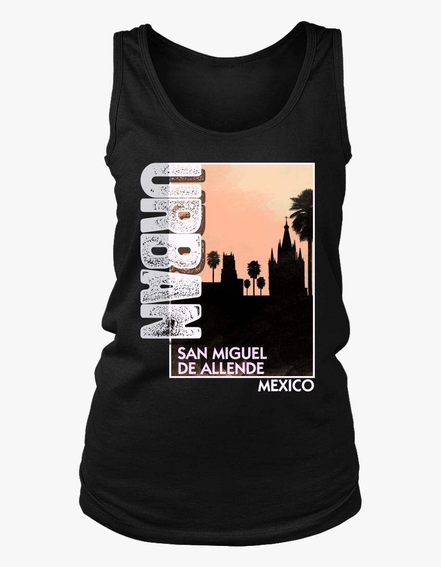 San Miguel Mexico Map Origin Local Urban Home Skyline - T Shirt Biker Girl, HD Png Download, Free Download