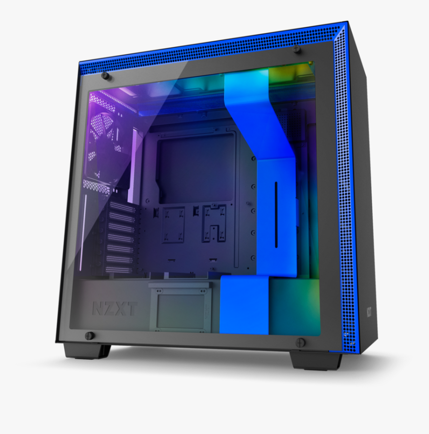 Nzxt H700i Black And Blue, HD Png Download, Free Download
