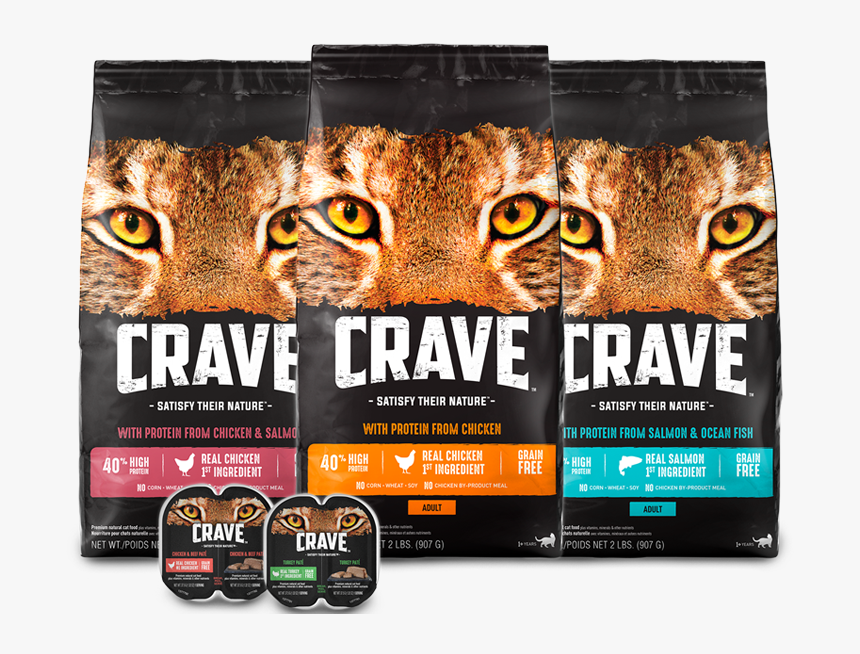 Header Take Mystery Out Cat - Crave Cat Food, HD Png Download, Free Download