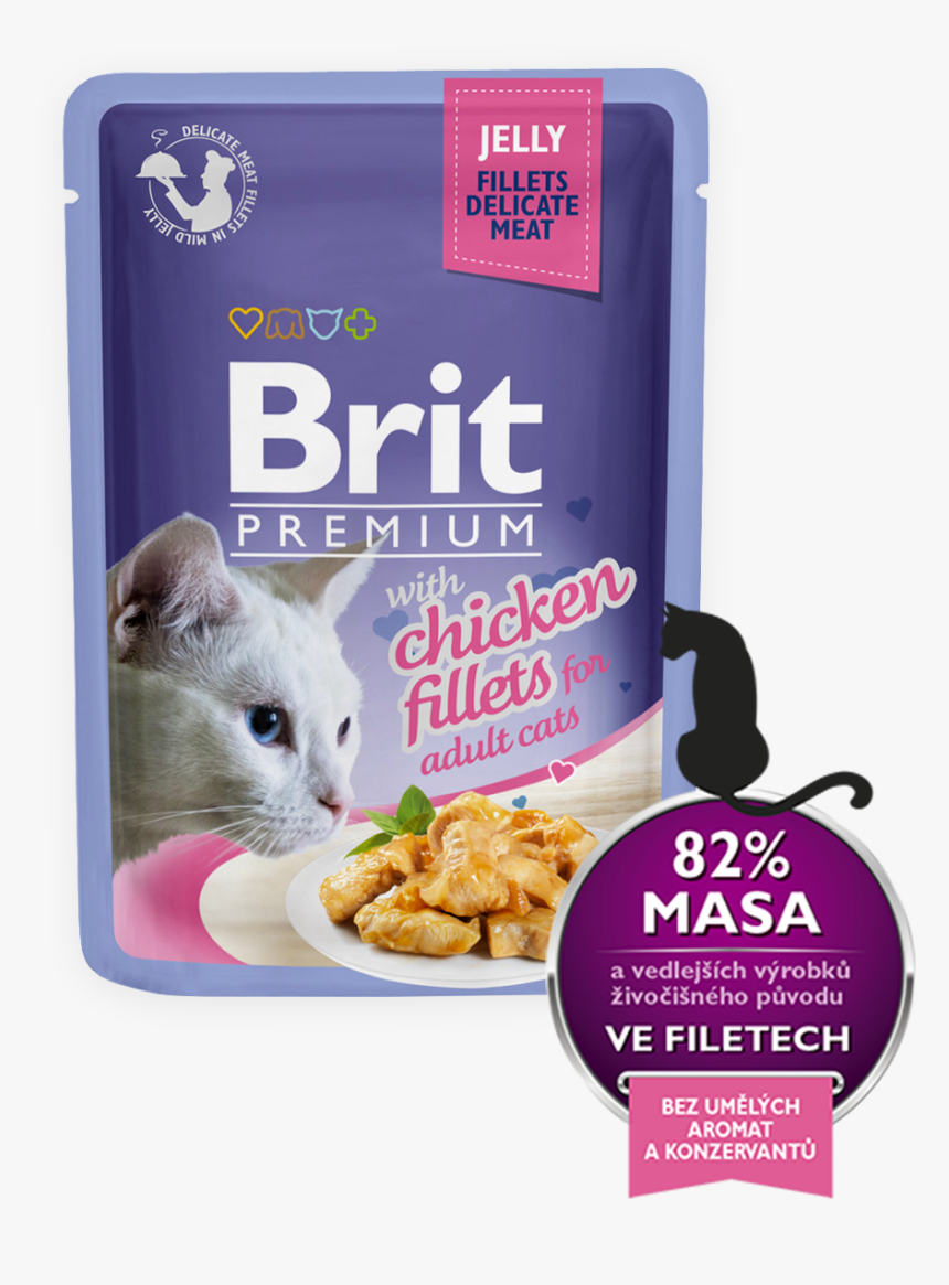 Brit Premium Cat Pouch With Chicken Fillets, HD Png Download, Free Download