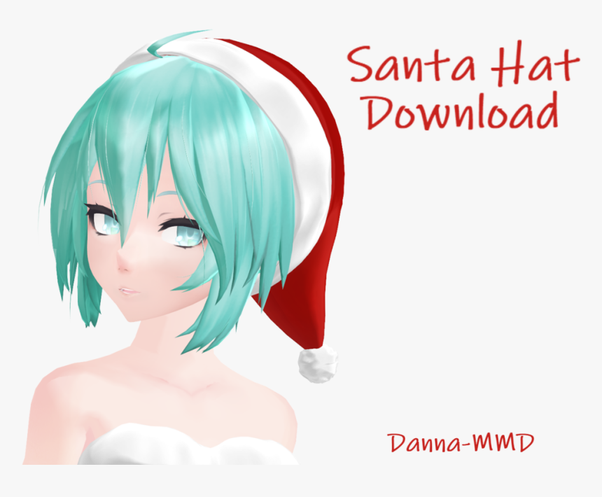 Mmd Santa Hat Dl, HD Png Download, Free Download